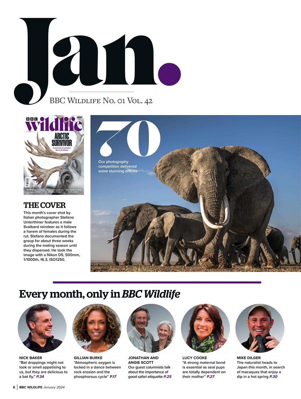 BBC Wildlife Magazine Preview Pages