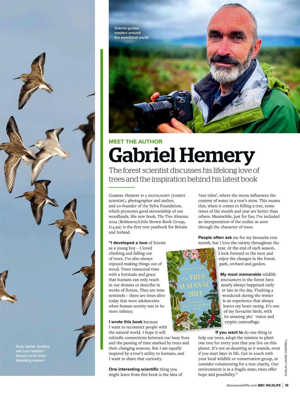 BBC Wildlife Magazine Preview Pages