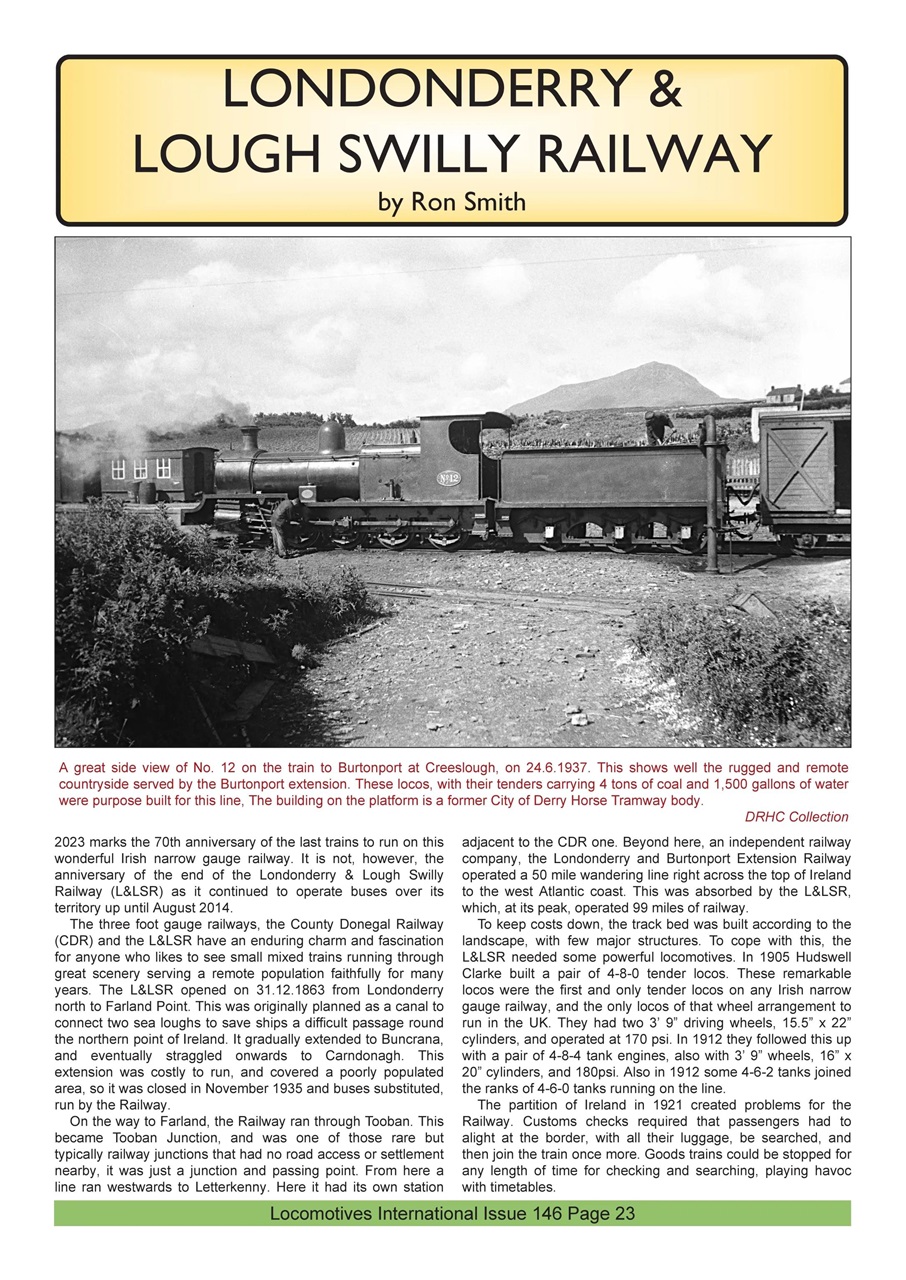 Locomotives International Preview Pages