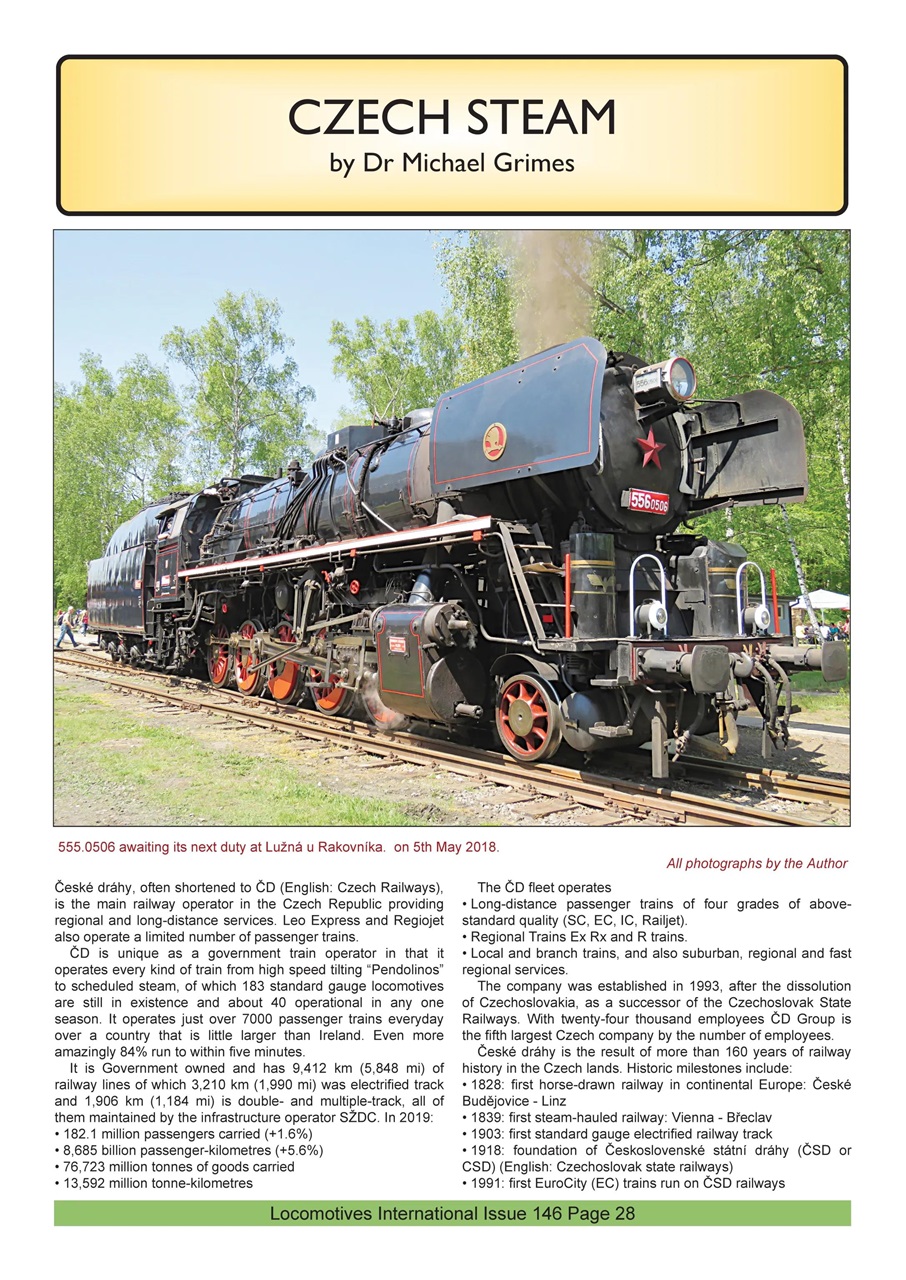 Locomotives International Preview Pages