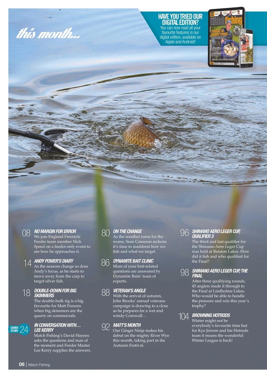 Match Fishing Preview Pages