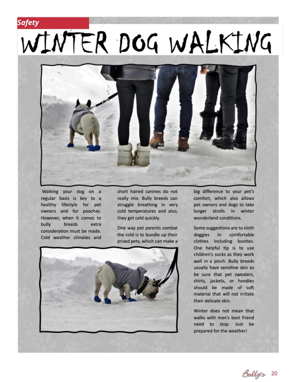 Bully’s - The Bulldog Magazine Preview Pages