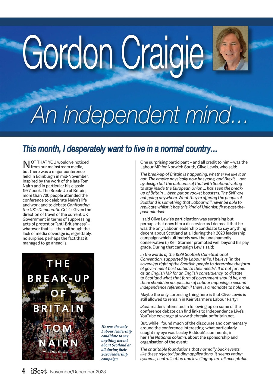 iScot Magazine Preview Pages