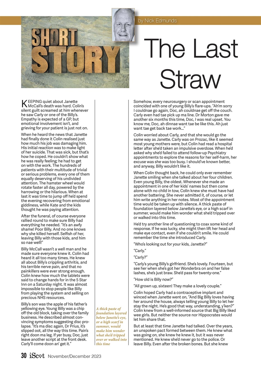 iScot Magazine Preview Pages