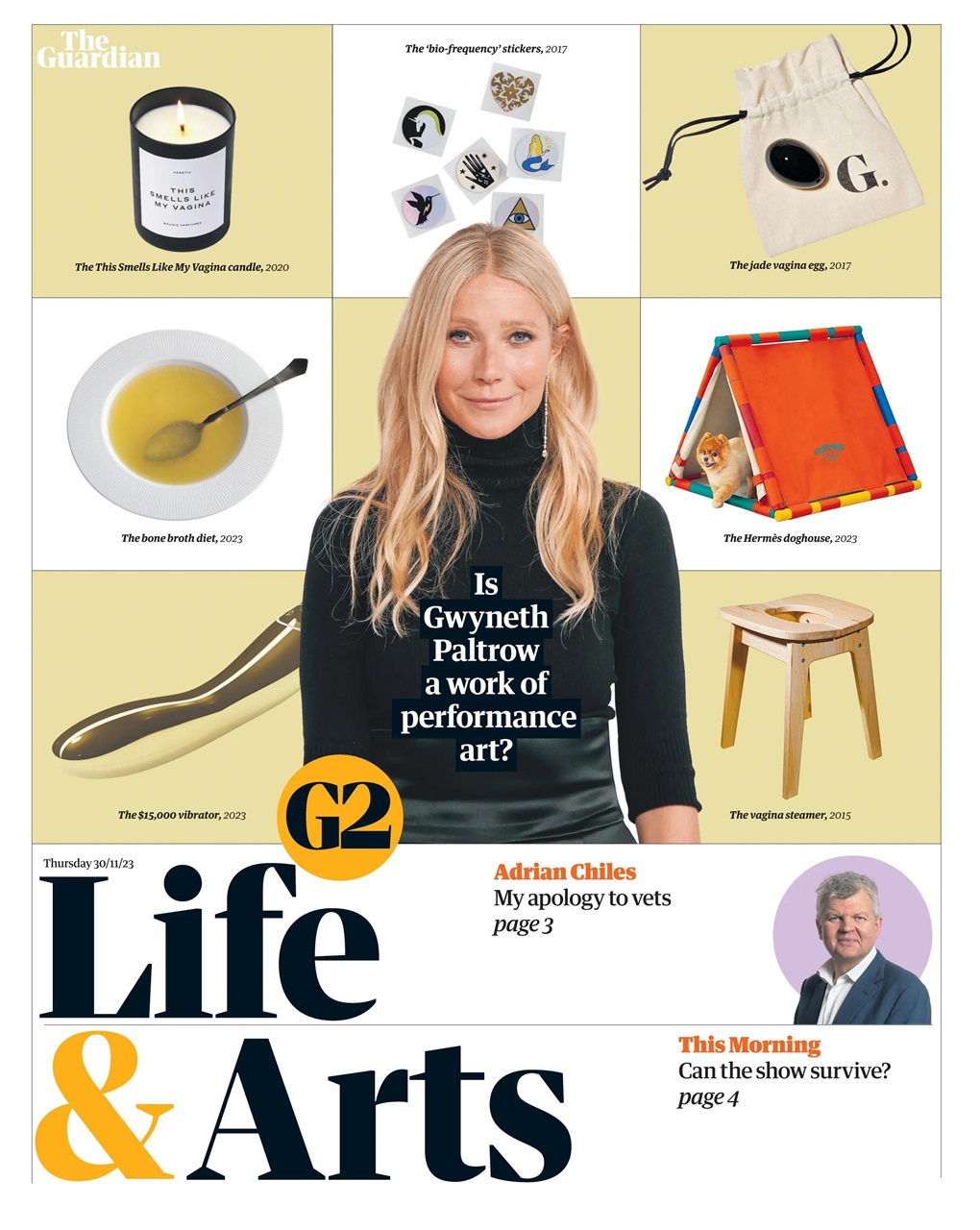 The Guardian Newspaper Preview Pages