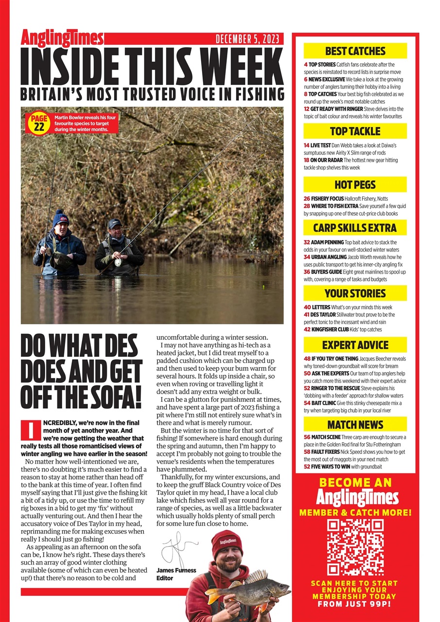 Angling Times Preview Pages