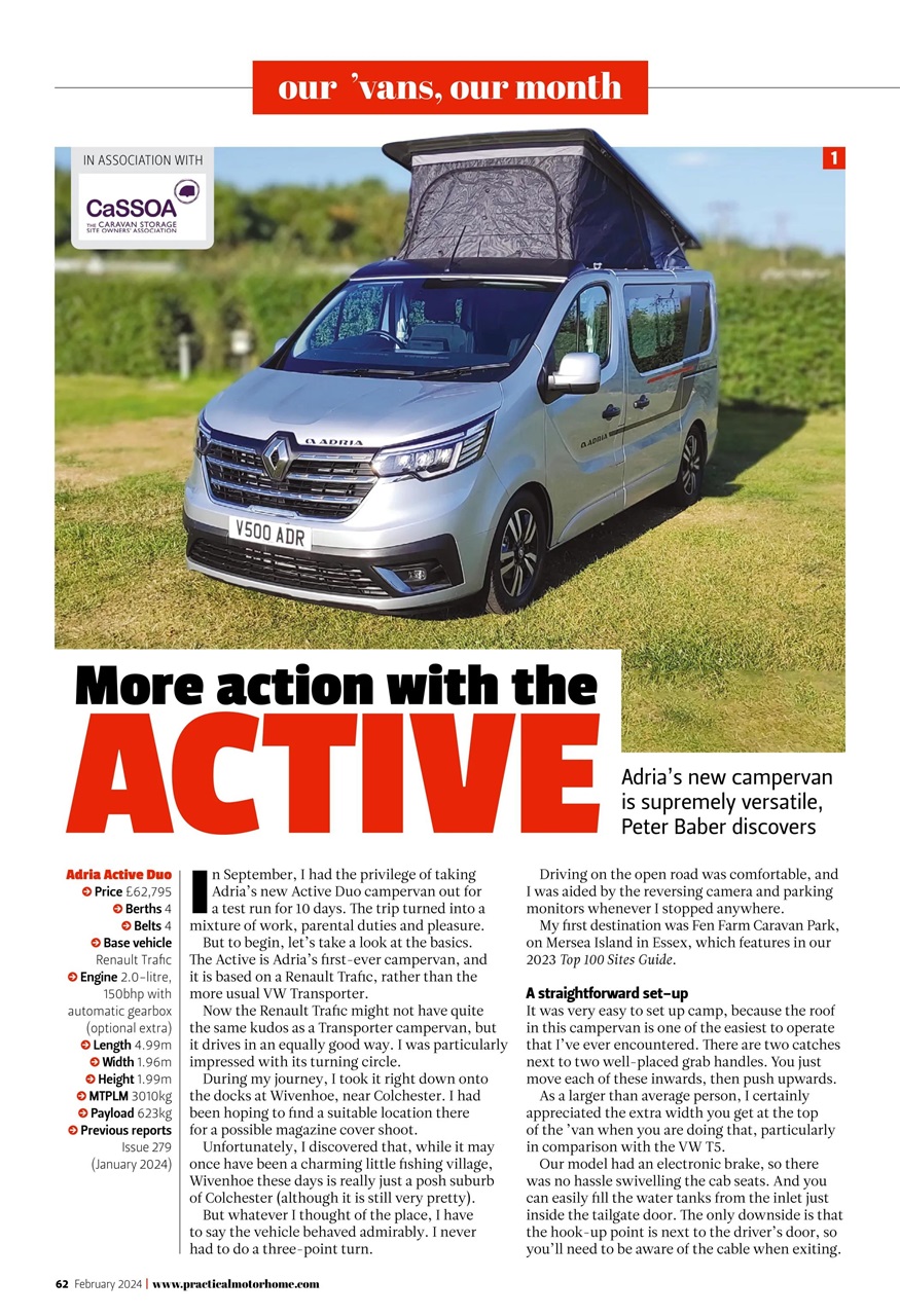 Practical Motorhome Preview Pages