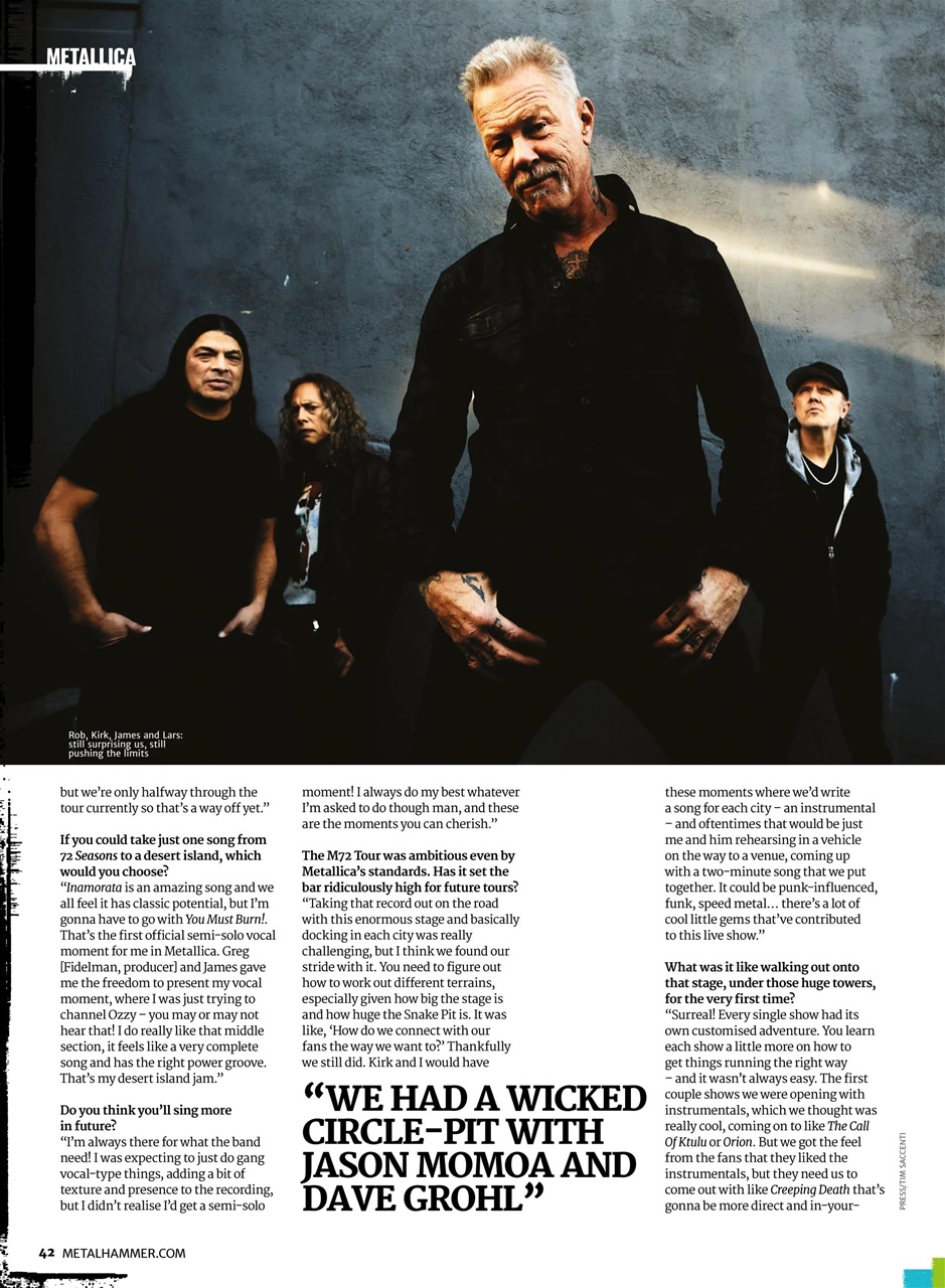 Metal Hammer Preview Pages