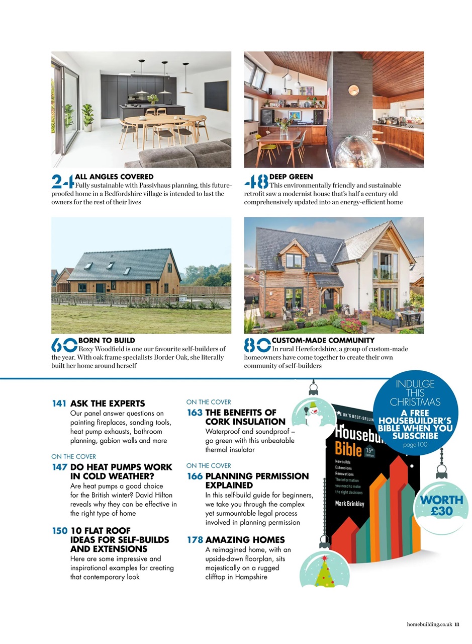 Homebuilding & Renovating Magazine Preview Pages