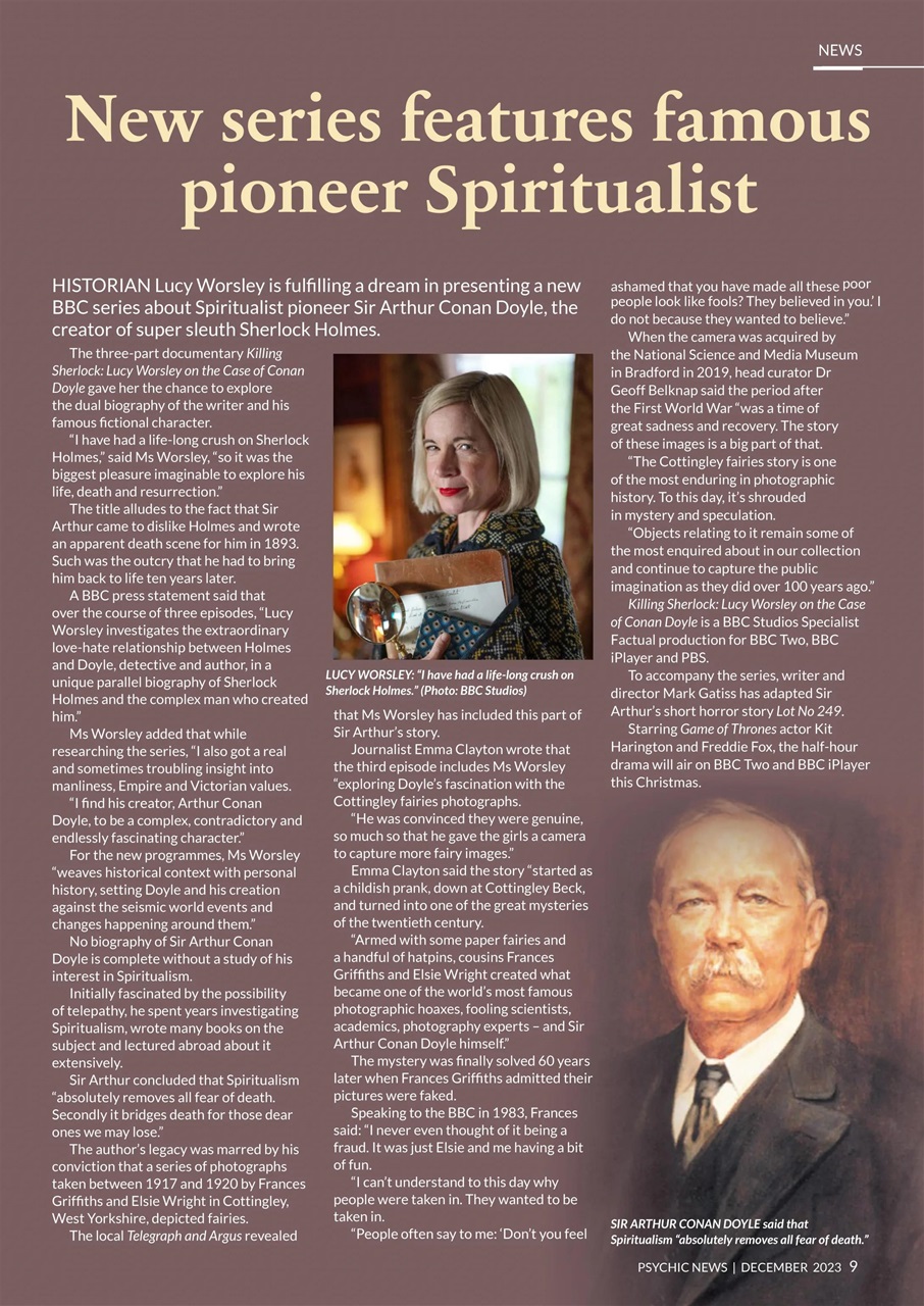 Psychic News Preview Pages