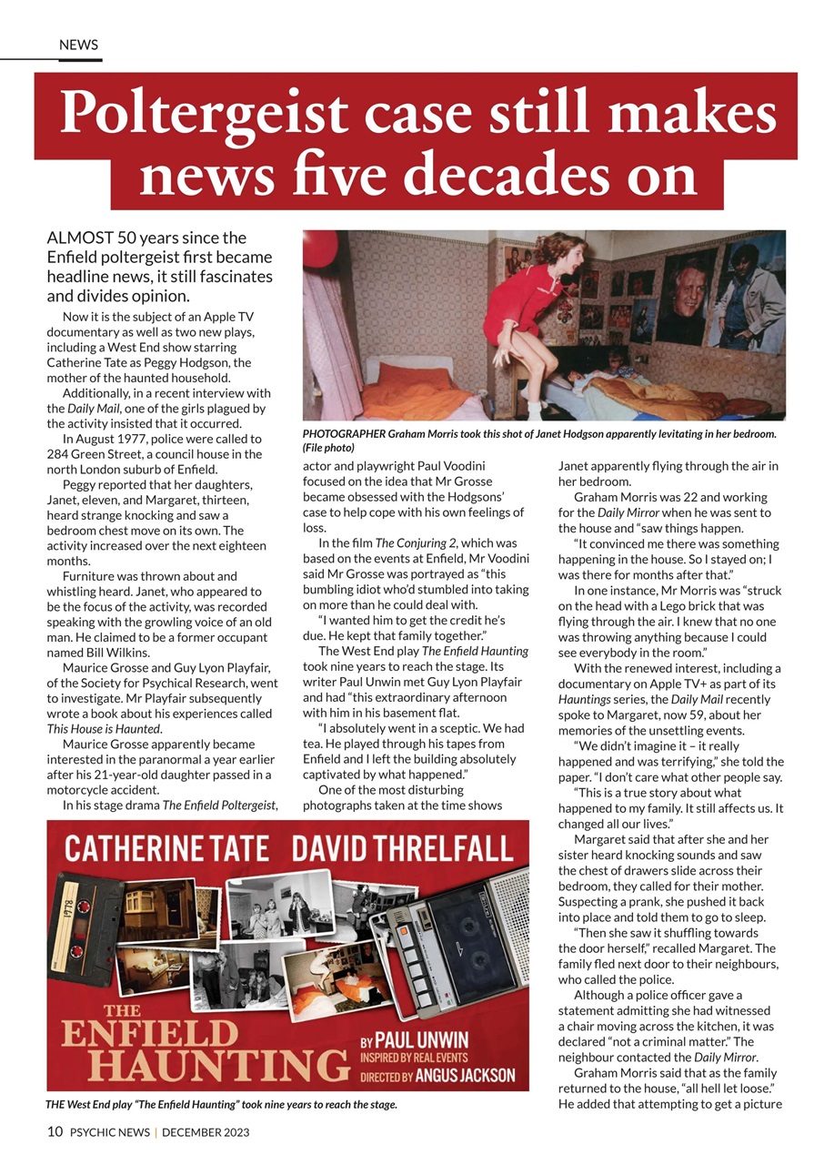 Psychic News Preview Pages