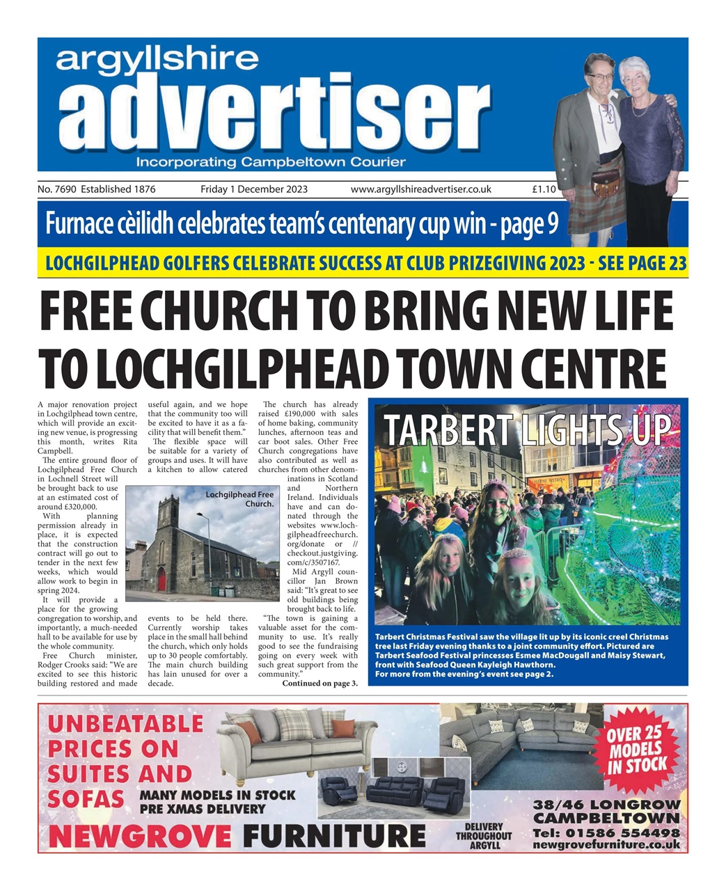 Argyllshire Advertiser Preview Pages