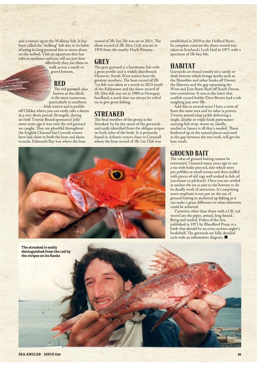 Sea Angler Preview Pages