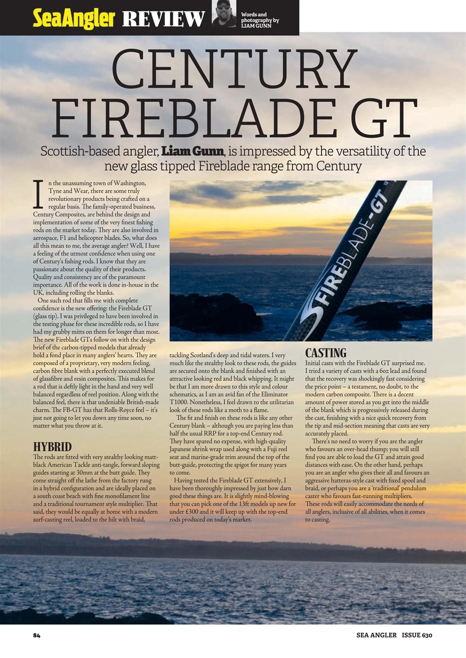 Sea Angler Preview Pages