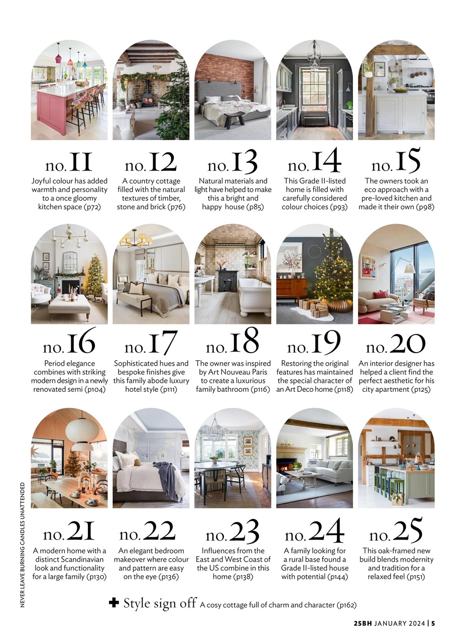 25 Beautiful Homes Preview Pages