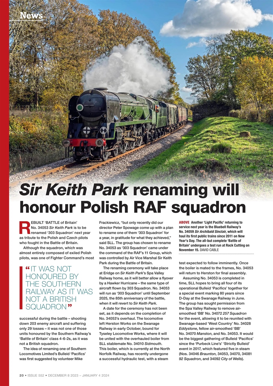 Steam Railway Preview Pages