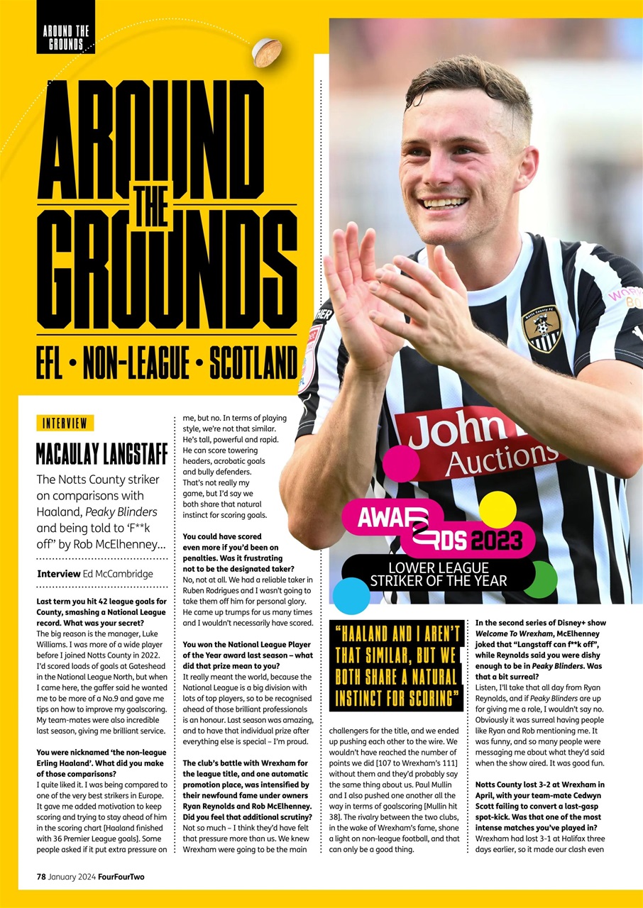 FourFourTwo Preview Pages