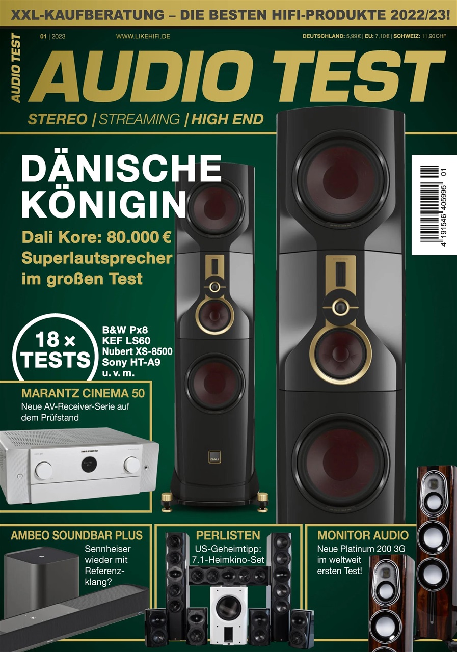 Audio Test Preview Pages