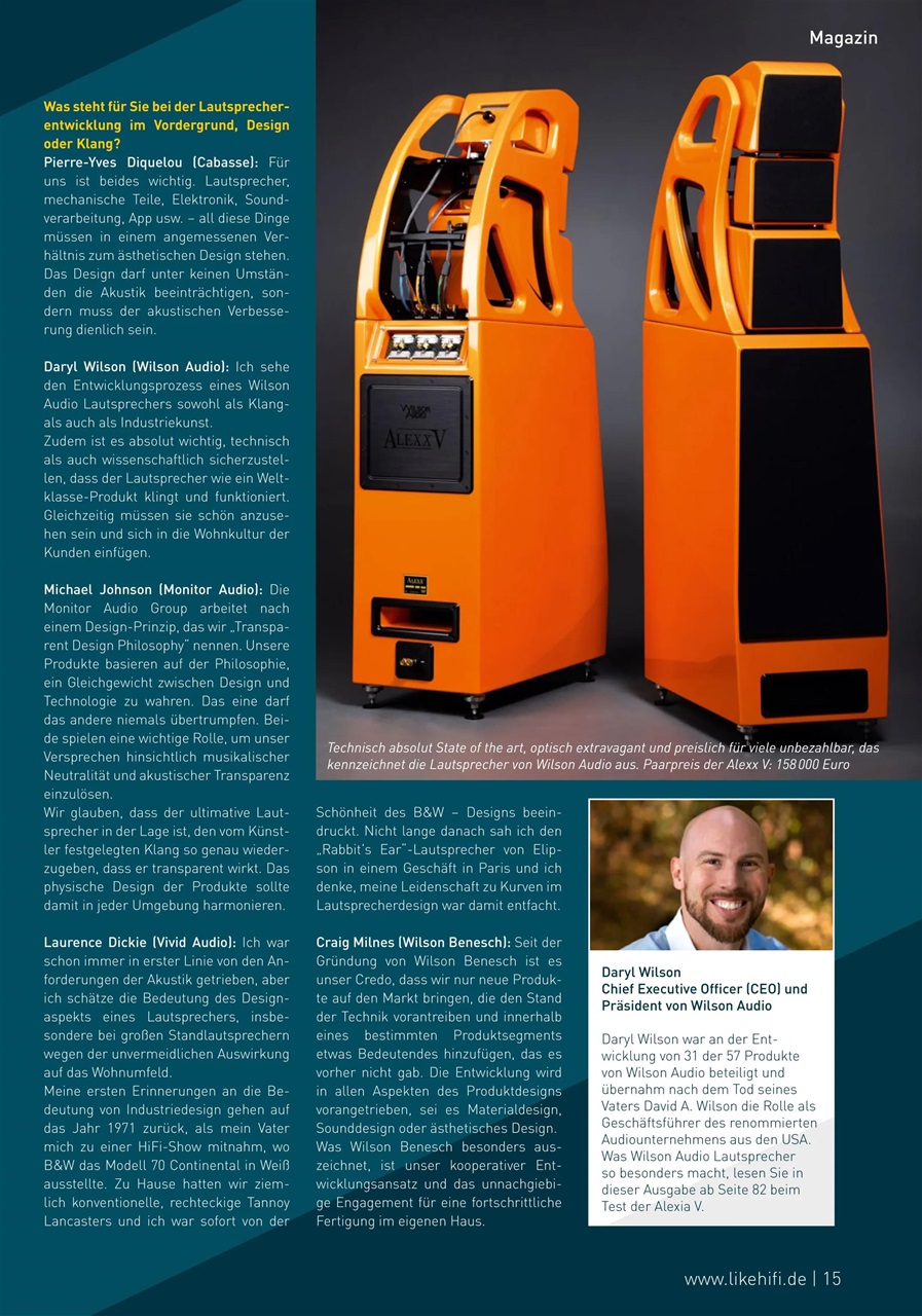 Audio Test Preview Pages