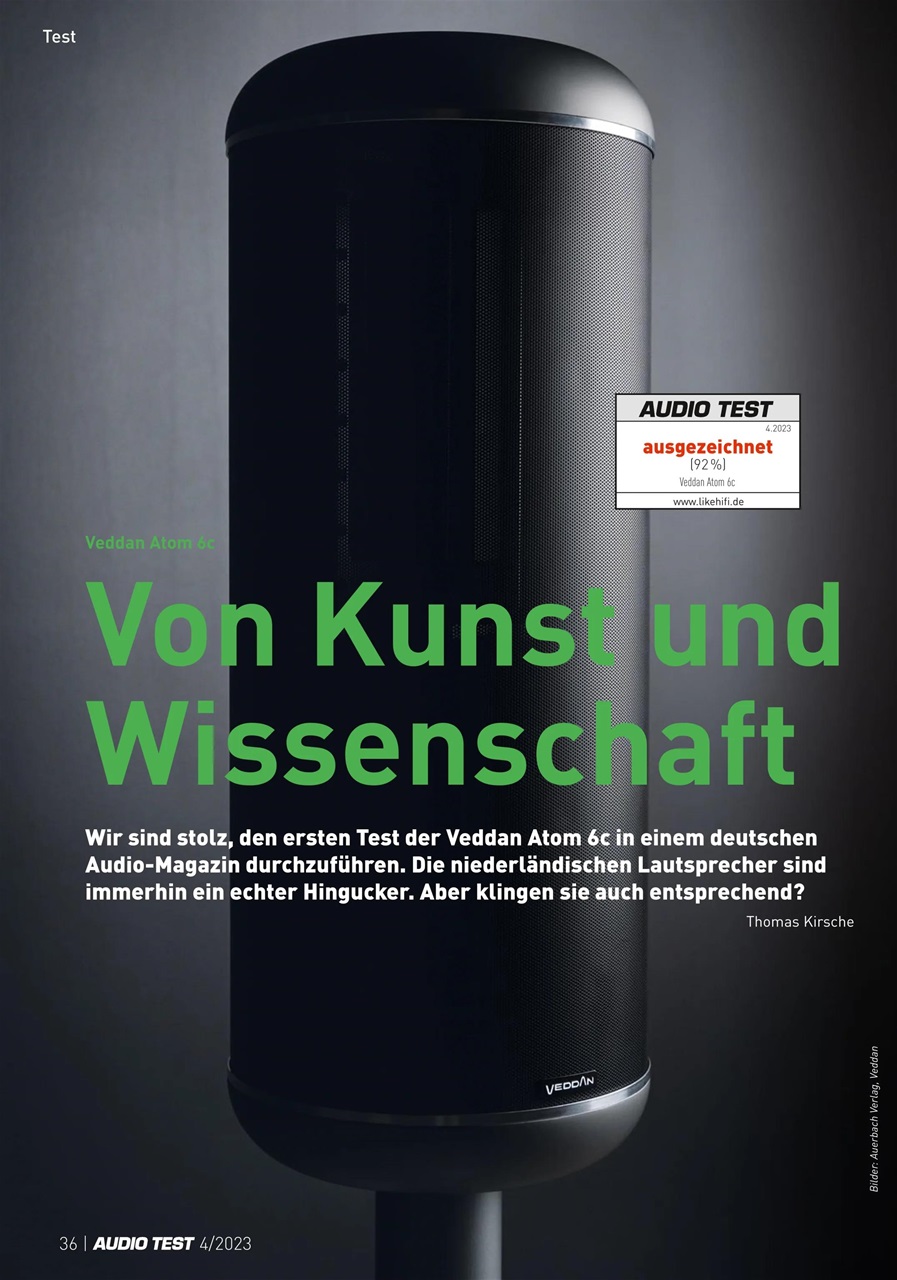 Audio Test Preview Pages