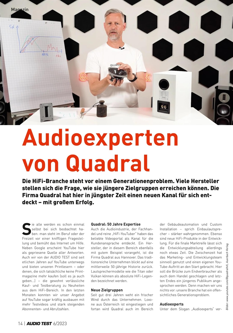 Audio Test Preview Pages