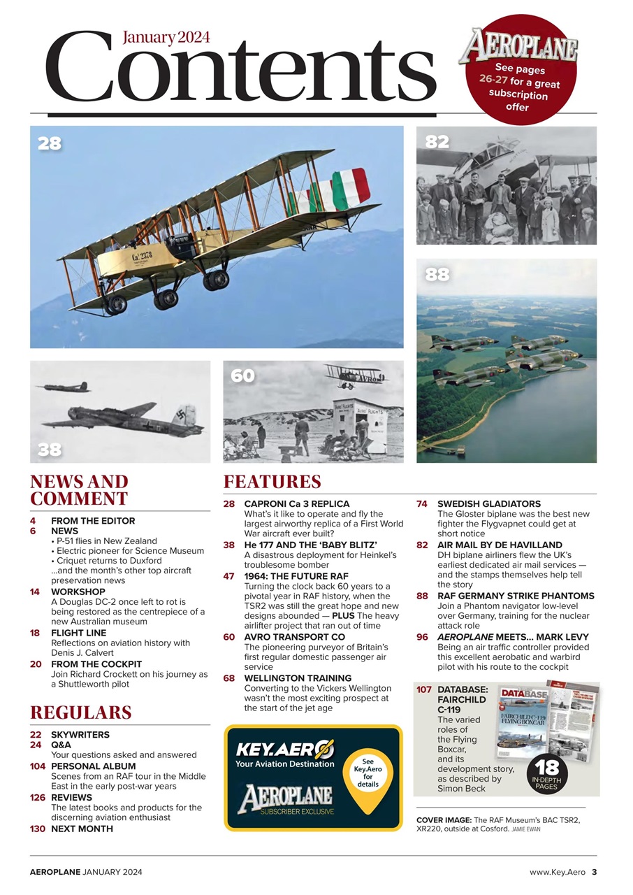 Aeroplane Preview Pages