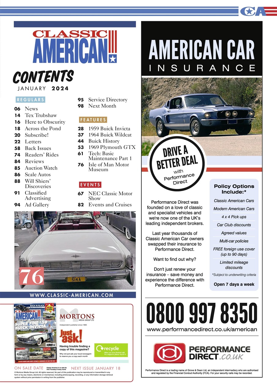 Classic American Magazine Preview Pages