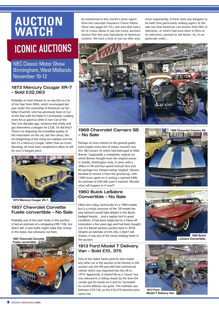 Classic American Magazine Preview Pages