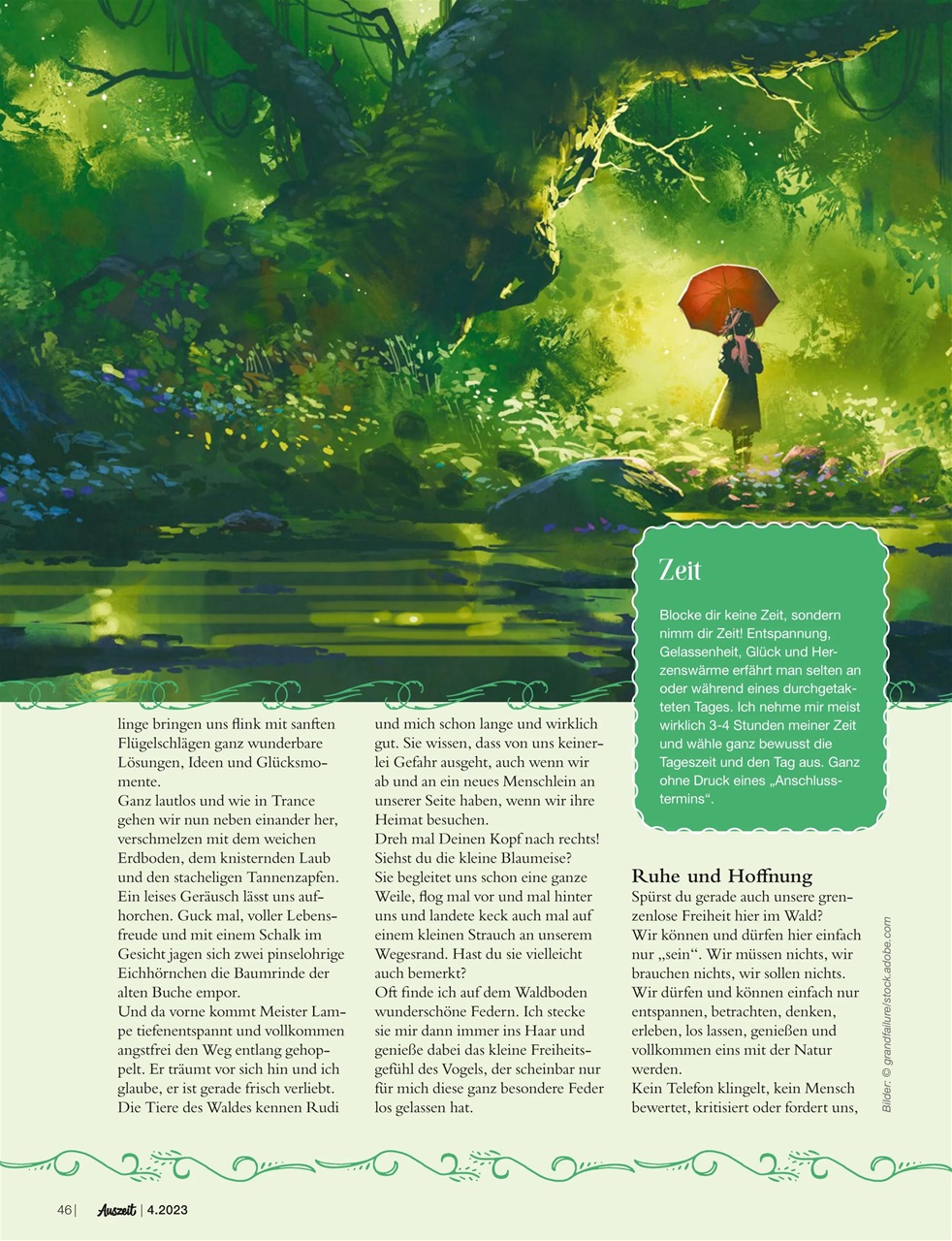 Auszeit Preview Pages