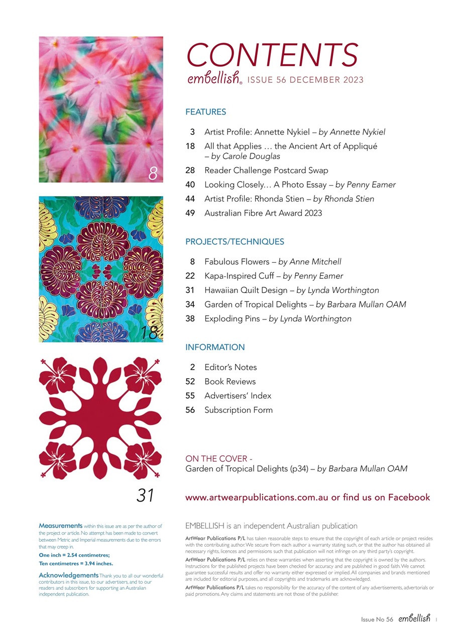 Embellish Preview Pages