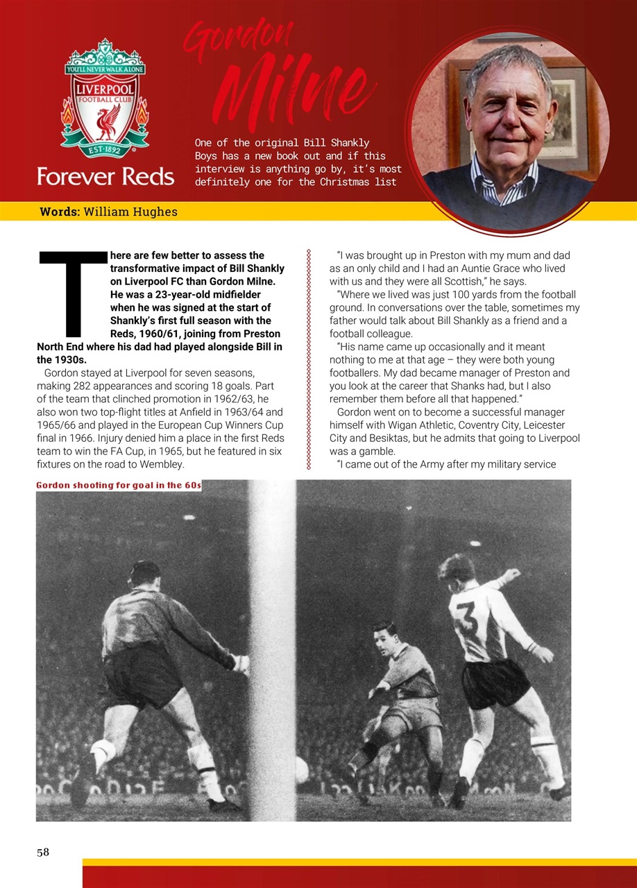 Liverpool FC Programmes Preview Pages