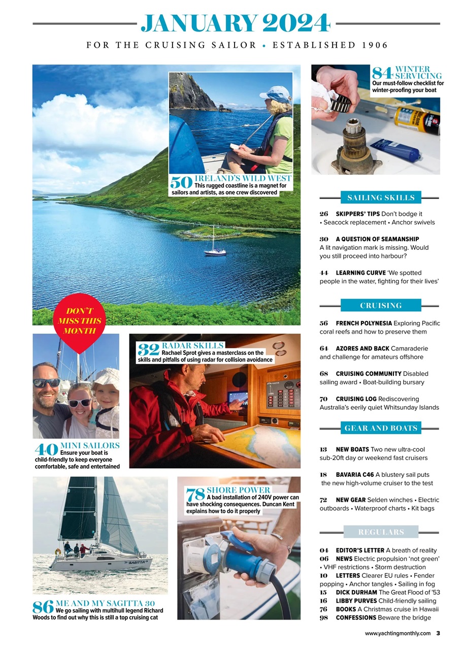 Yachting Monthly Preview Pages