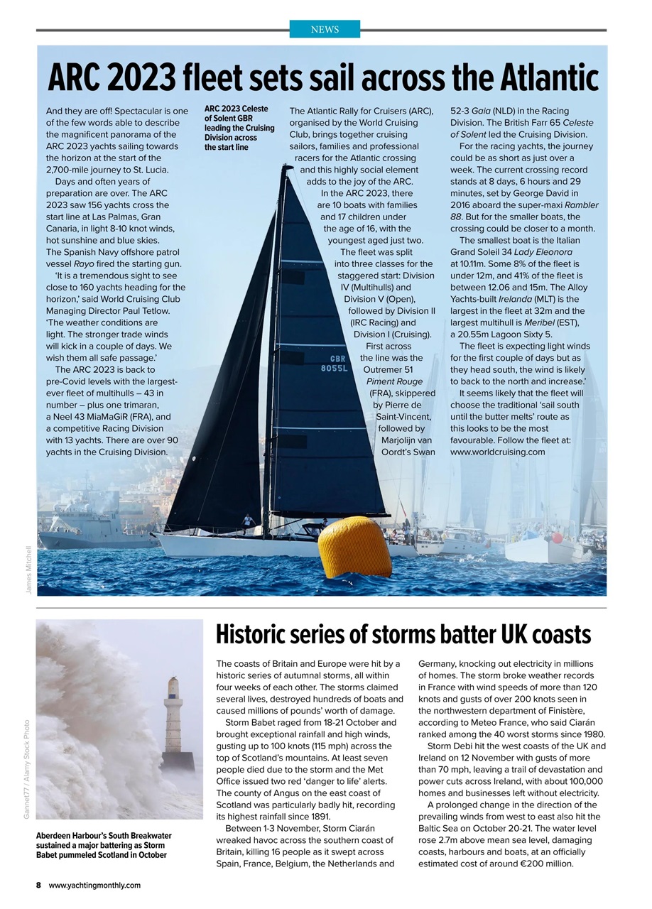 Yachting Monthly Preview Pages