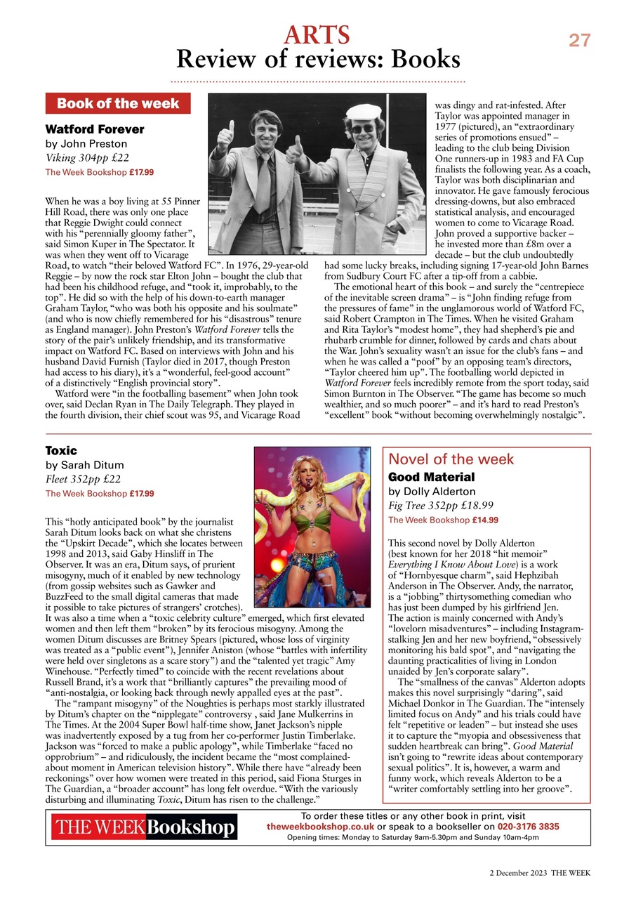 The Week Preview Pages