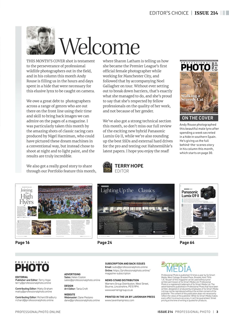 Professional Photo Preview Pages