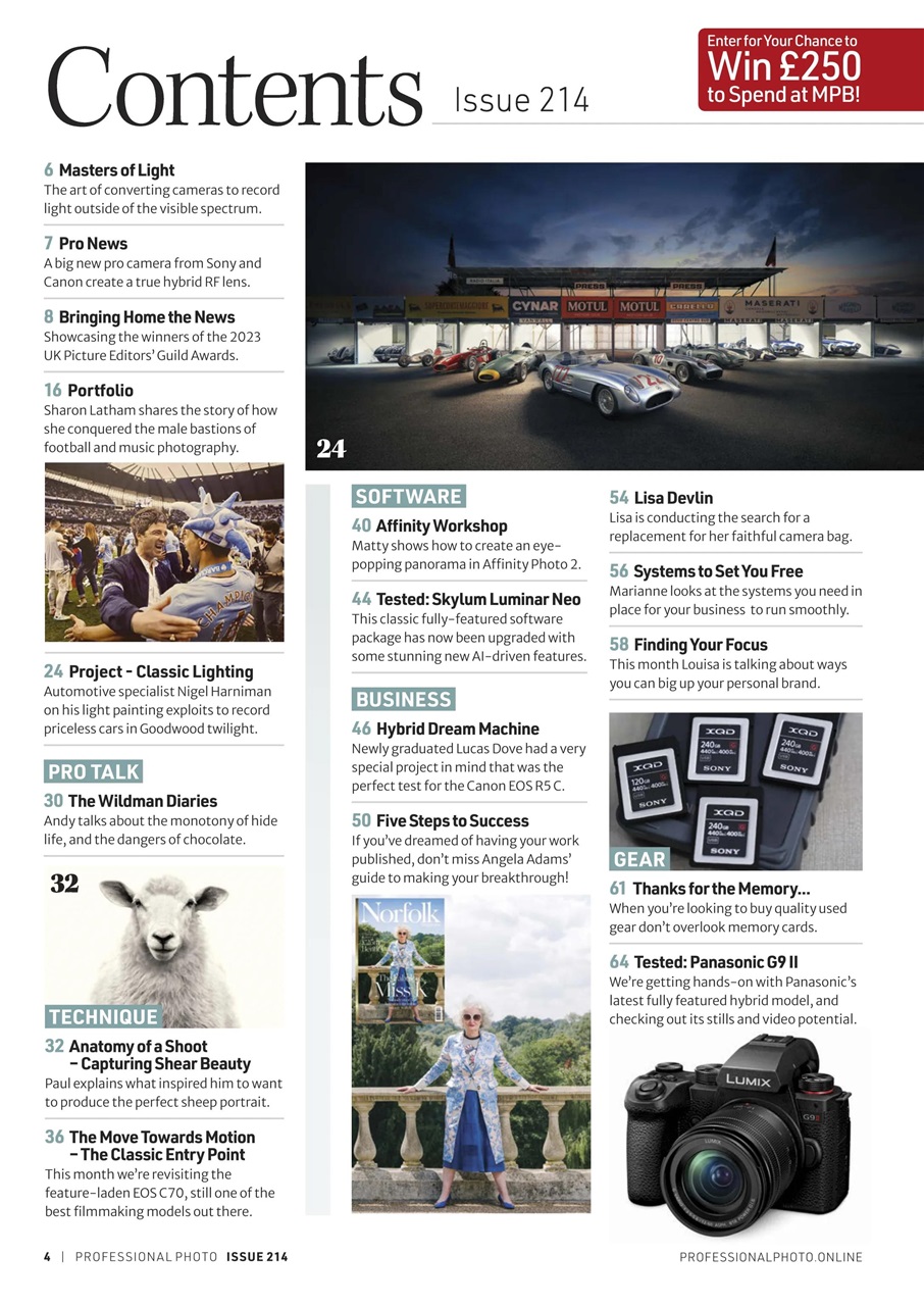 Professional Photo Preview Pages