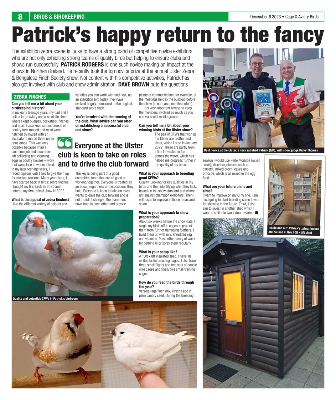 Cage & Aviary Birds Preview Pages