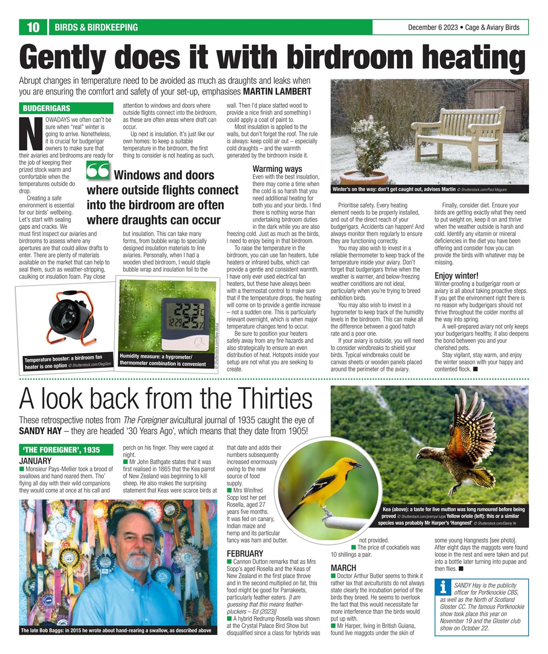 Cage & Aviary Birds Preview Pages