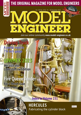 Model Engineer issue Issue 4732