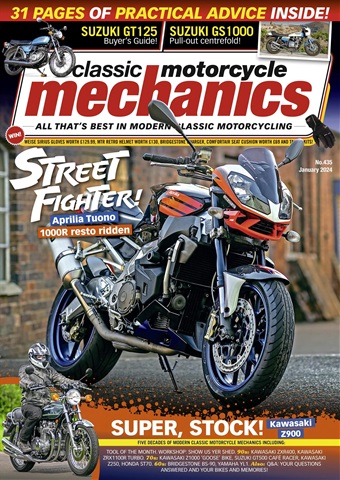 Classic Motorcycle Mechanics issue January 2024
