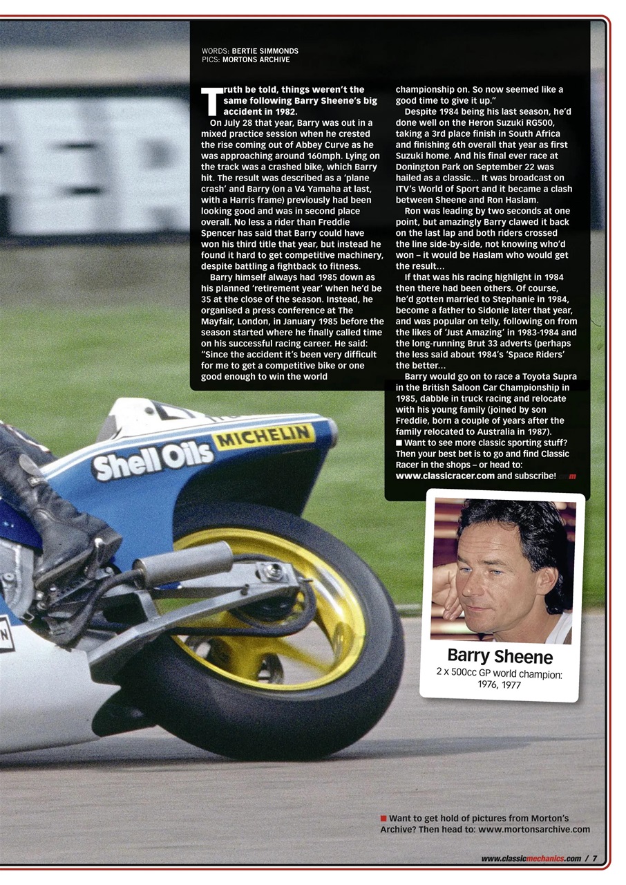 Classic Motorcycle Mechanics Preview Pages