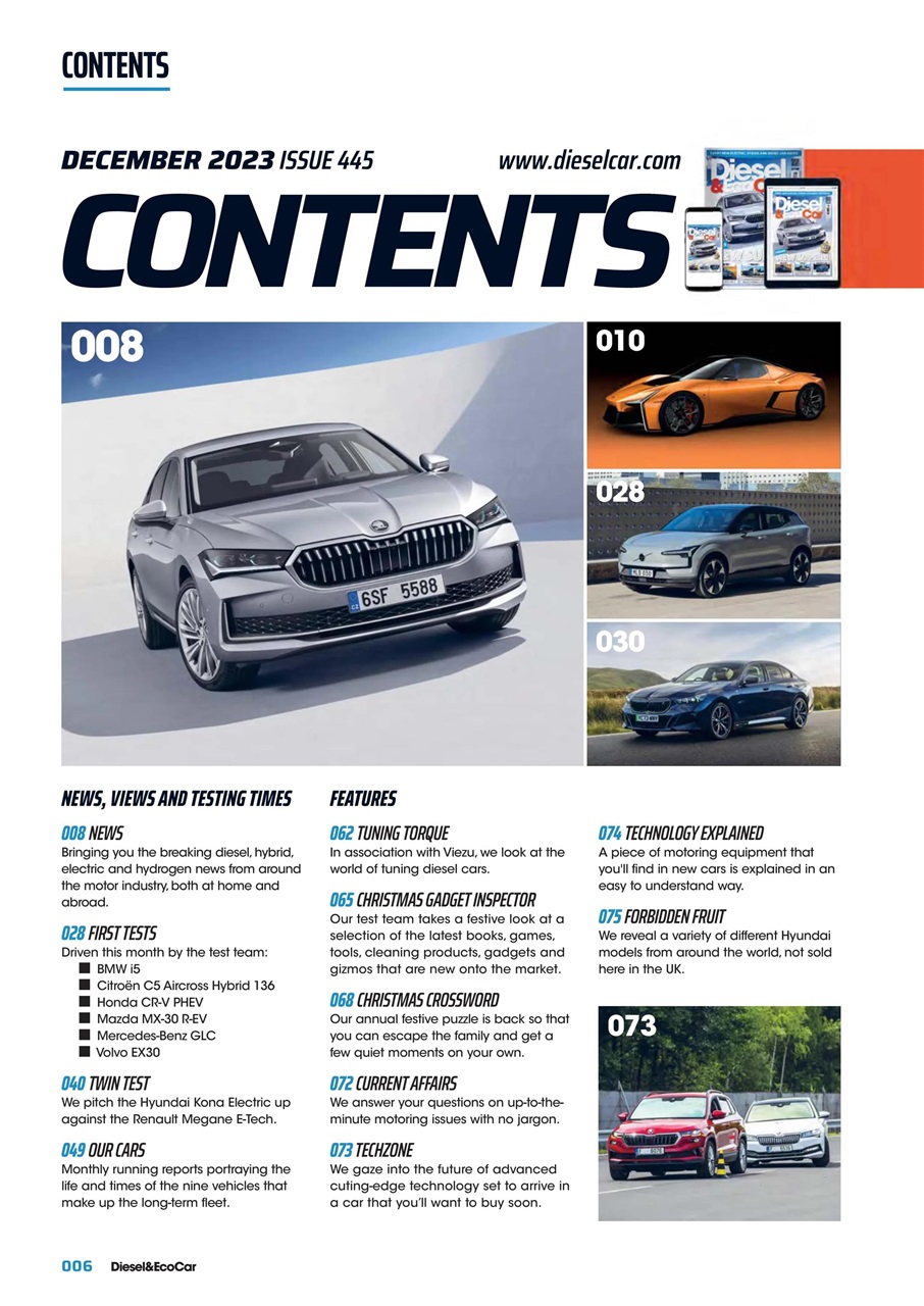 Diesel&EcoCar Magazine Preview Pages