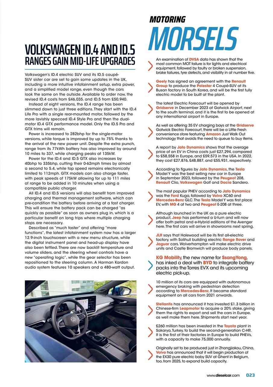 Diesel&EcoCar Magazine Preview Pages