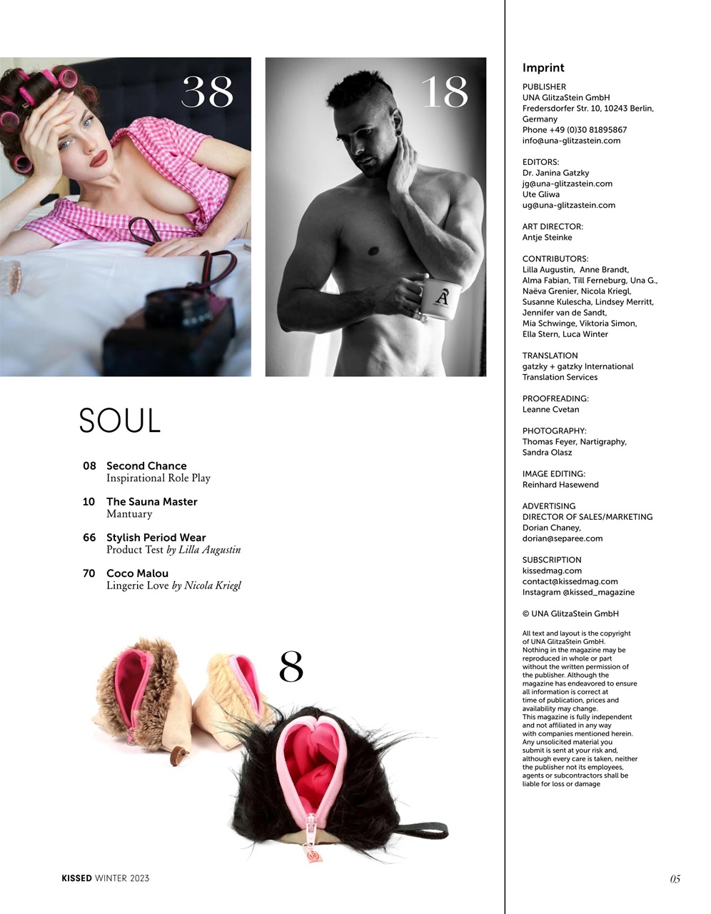 KISSED Preview Pages