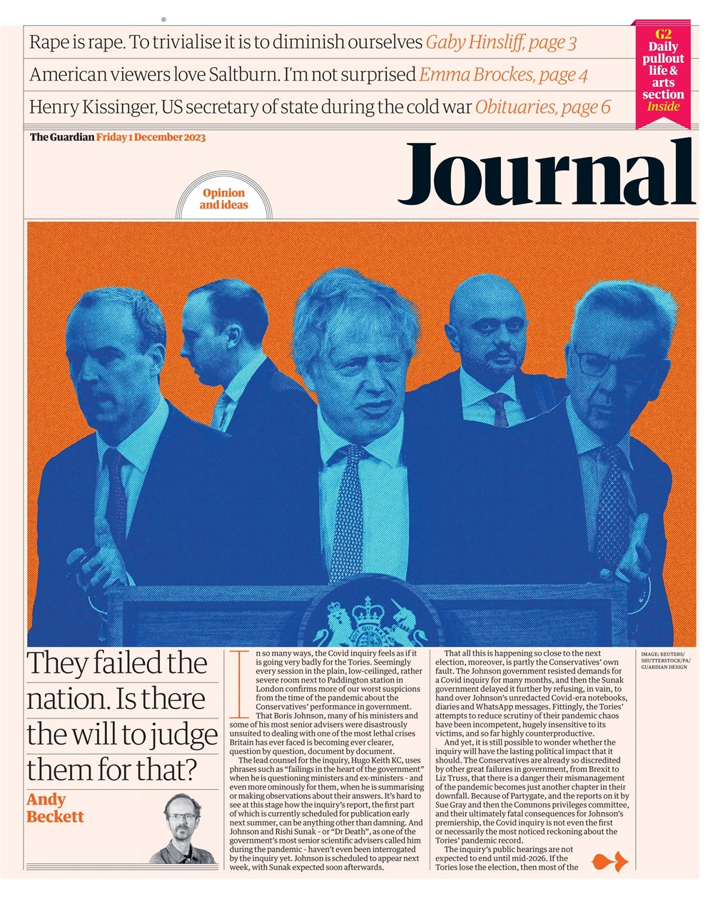 The Guardian Newspaper Preview Pages