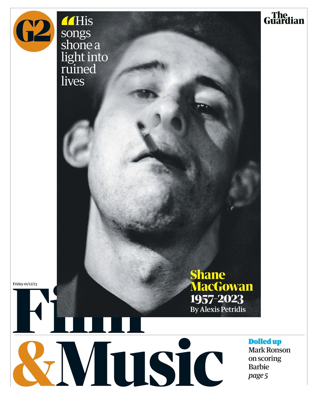 The Guardian Newspaper Preview Pages