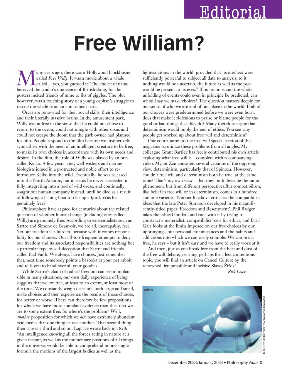 Philosophy Now Preview Pages