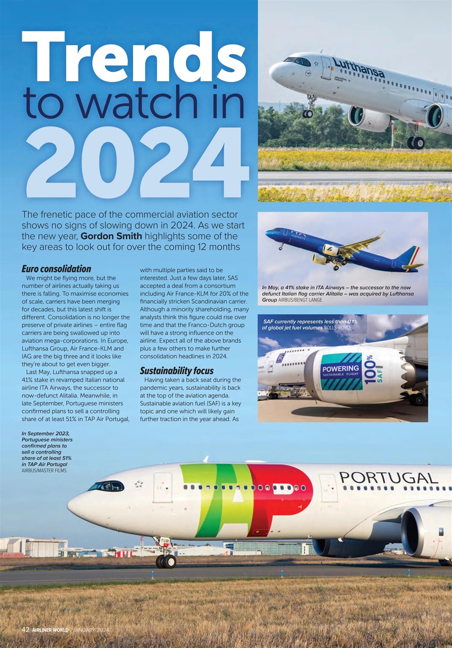 Airliner World Preview Pages
