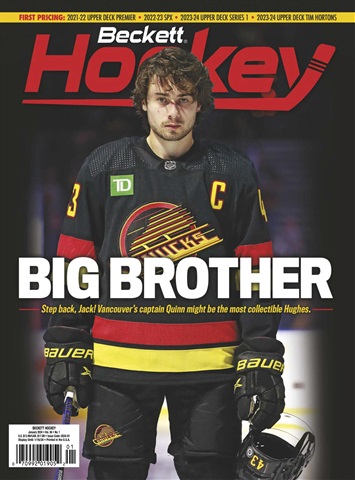 Beckett Hockey Magazine issue January 2024