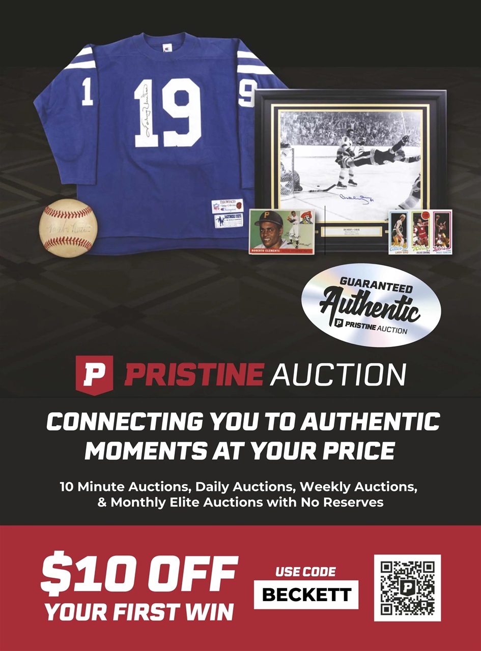 Beckett Hockey Magazine Preview Pages